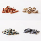 20 PCS 15mm Flowers Ceramic Beads Porcelain Spacer Beads For Jewelry Making