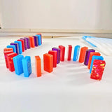 Holographic Dominoes Board Game Silicone Mold Epoxy Resin Mould