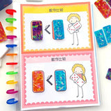 Holographic Dominoes Board Game Silicone Mold Epoxy Resin Mould