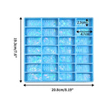 Holographic Dominoes Board Game Silicone Mold Epoxy Resin Mould