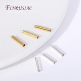 18K Plated Hollow Tube 2X10MM Jewelry Connectors