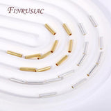 18K Plated Hollow Tube 2X10MM Jewelry Connectors