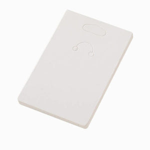 Set of 50 Keychain Display Cards Stand Cardboard Jewelry Holder