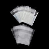 100pcs Self Sealing Mini Pouch for Businesses Candy Cookies Decor