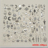 100pcs Mixed Charms for Jewelry Making DIY Bracelet Necklace Earring