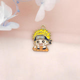 10pcs Cartoon Anime Character Earrings Pendant DIY Keychain Jewelry Accessories