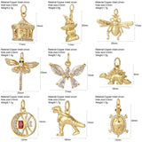 Butterfly Bee Dinosaur Charms Jewelry Making Supplies Dijes Earrings DIY