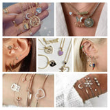 Butterfly Bee Dinosaur Charms Jewelry Making Supplies Dijes Earrings DIY