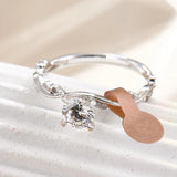 Portable Jewelry Tag Adhesive Barbell Stickers Brown DIY Necklace Ring