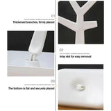 Deer Tree Jewelry Display Stand Tray Necklace Rings Organizer