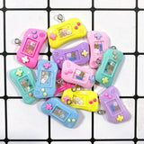 Mini Game Pad Controller Resin Charms for Earring Keychain DIY Crafts