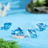 Yamily 10Pcs Resin Sea Animals Charm DIY Pendant Jewelry Making Kit
