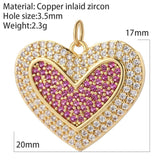 Boho Heart Charms for Jewelry Making DIY