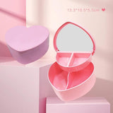 Girls Heart Shape Makeup Storage Container