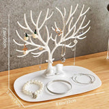Antlers Jewelry Display Stand Earrings Necklace Hanging Racks Organizer Holder