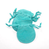 10pcs Velvet Drawstring Jewelry Bag for Ring Necklace Pendant Gift Storage