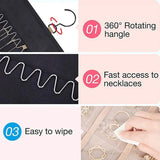 Portable Makeup Bag Hook Double-Sided Cloth Bag Hanging Jewelry Gift Bags