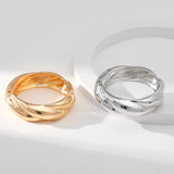 Chunky Twisted Bracelets for Women Boho Wrist Jewelry