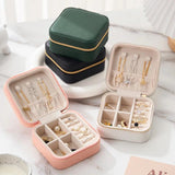 Portable Jewelry Box Organizer Travel Case Boxes