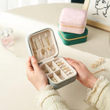 Portable Jewelry Box Organizer Travel Case Boxes