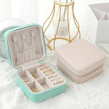 Portable Jewelry Box Organizer Travel Case Boxes
