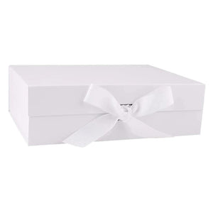 Gift Packaging Box with Ribbon Closure Storage Box