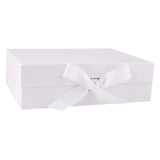 Gift Packaging Box with Ribbon Closure Storage Box