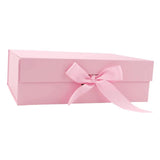 Gift Packaging Box with Ribbon Closure Storage Box