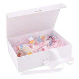 Gift Packaging Box with Ribbon Closure Storage Box