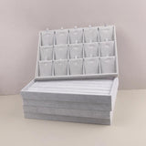 Velvet Jewelry Display Stackable Jewellery Holder