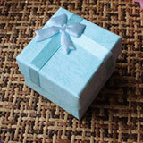 24PCS Ribbon Jewelry Box Earrings Pendant Box Packaging