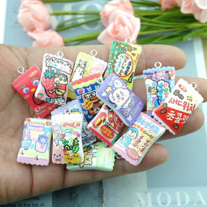 Japanese Candy Charms for Jewelry Making Diy Earring Bracelet Pendant