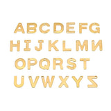 26pcs Stainless Steel Letter Charms for DIY Jewelry Making