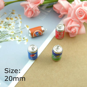 Mini Beverage Earring Charms for DIY Jewelry Making Bulk