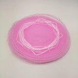 100pcs Round Drawstring Organza Jewelry Bags 25cm/35cm/40cm