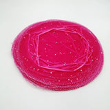 100pcs Round Drawstring Organza Jewelry Bags 25cm/35cm/40cm