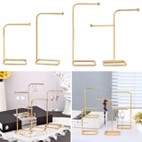 Wrought Iron Jewelry Organizer Bracelet Earrings Storage Holder Stand