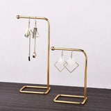 Wrought Iron Jewelry Organizer Bracelet Earrings Storage Holder Stand