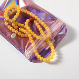 50pc Holographic ZipLock Bags Small Pouches for Jewelry Business Food Storage