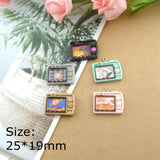 TV Charms for Earring Bracelets DIY Pendants Bulk