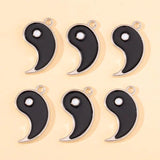 20Pcs Yin Yang Kung Fu Tai Chi Charms for Couple Necklace