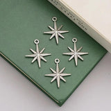30pcs Morning Star Charms Pendant for DIY Jewelry Making Supplies