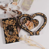 Heart Photo Frame Pendant Resin Mold DIY Home Decor Tools