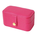 Macaron Jewelry Box Travel Earrings Bag Lipstick Ring Storage Box