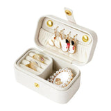 Macaron Jewelry Box Travel Earrings Bag Lipstick Ring Storage Box