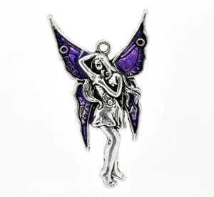 10PC Vintage Fairy Charms Pendant for DIY Jewelry Making
