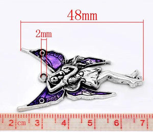 10PC Vintage Fairy Charms Pendant for DIY Jewelry Making