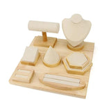 Wooden Jewelry Display Stand