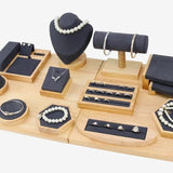 Wooden Jewelry Display Stand