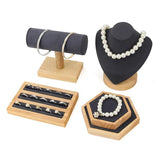 Wooden Jewelry Display Stand
